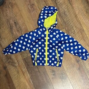 Pink Platinum Yellow Mesh Jacket with Blue Accents